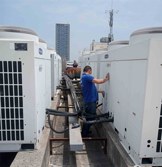 汕尾中央空调制热和不制冷系统维修方法